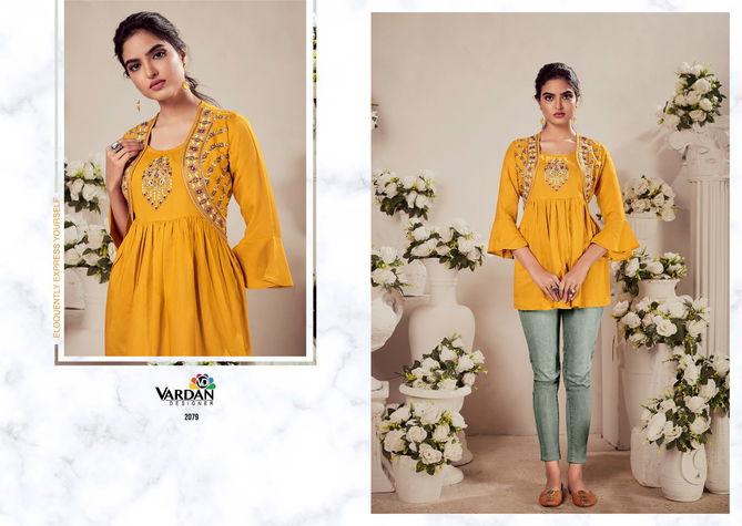 Vardan Batak 2 Fancy Casual Wear Rayon Designer Stylist Top Collection 